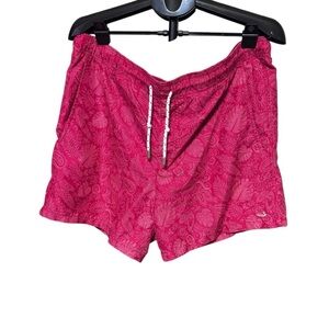 Southern Marsh Dockside Swim Trunk, Men’s, Red, Peach Colors, Quickdry, Size med